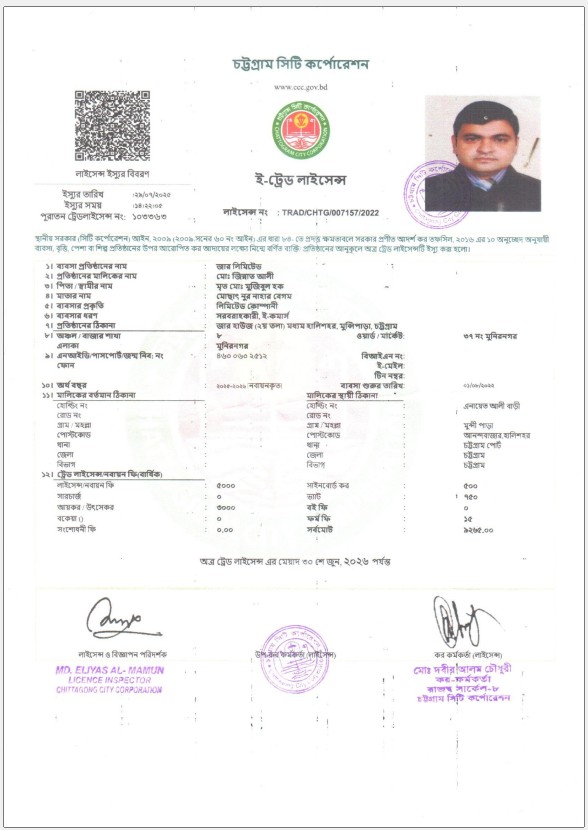 E-Trade License — JAR LIMITED (preview)