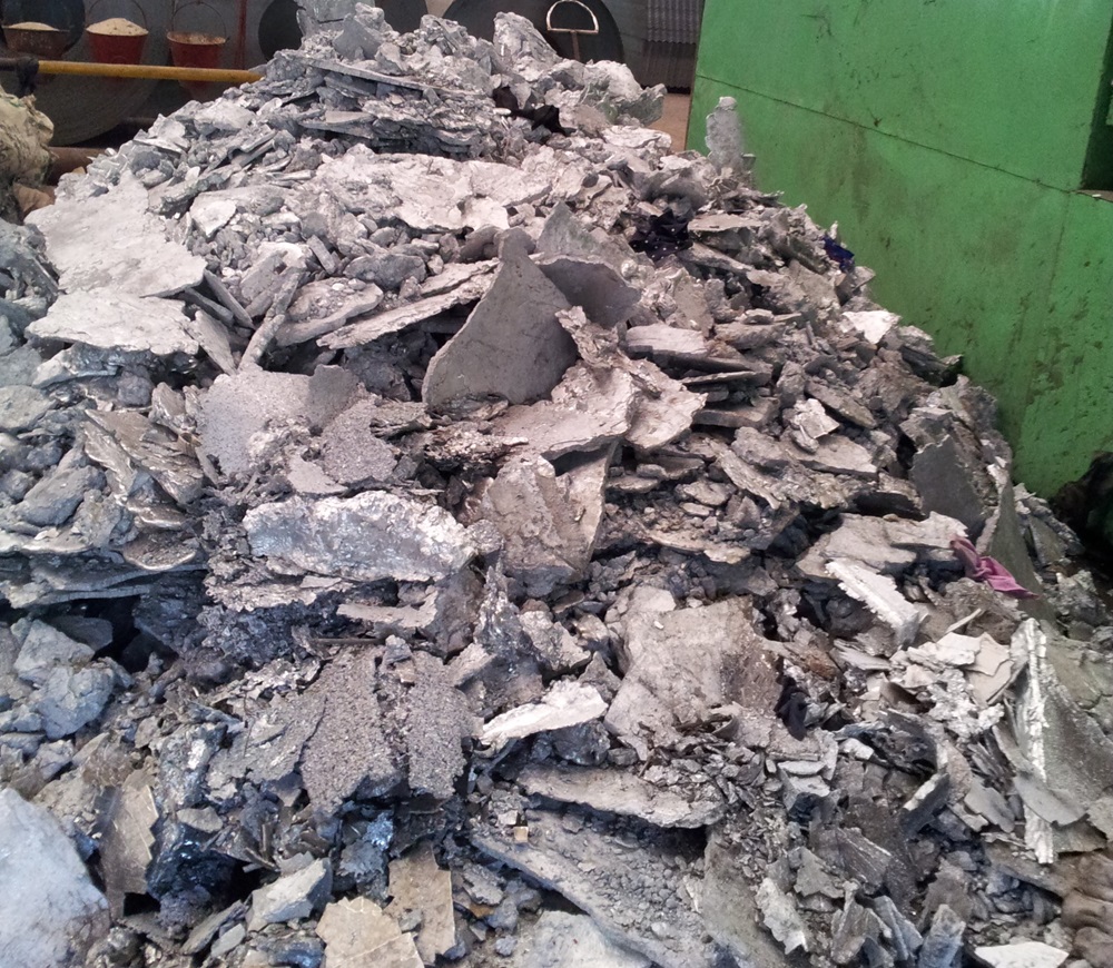 Zinc Ash — JAR LIMITED